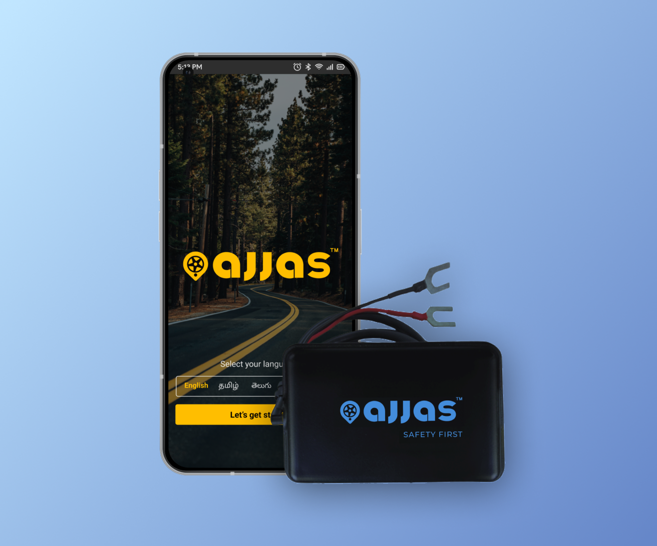 Ajjas Device: Ajjas Wired Device / Wired GPS Tracker